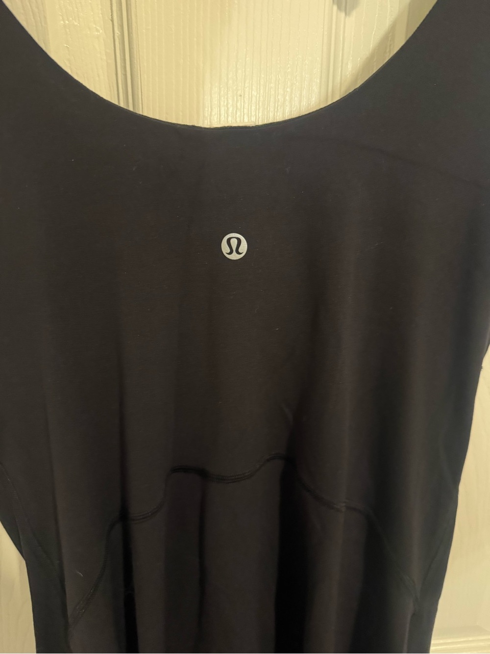 Lululemon Align Dress Black Size 10 Built-In Bra Shorts Pockets - Picture 8 of 9